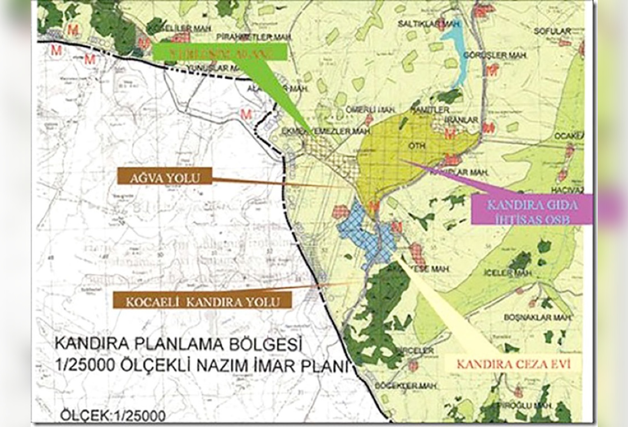 Kandıra Gıda Osb Içinde Sanayi İmarli Arsa
